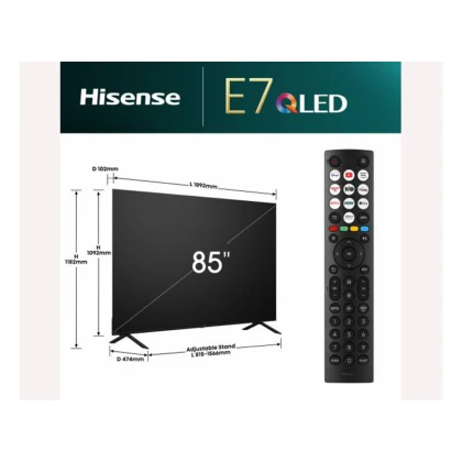 HISENSE 85 inča 85E7NQ QLED 4K UHD Smart TV 