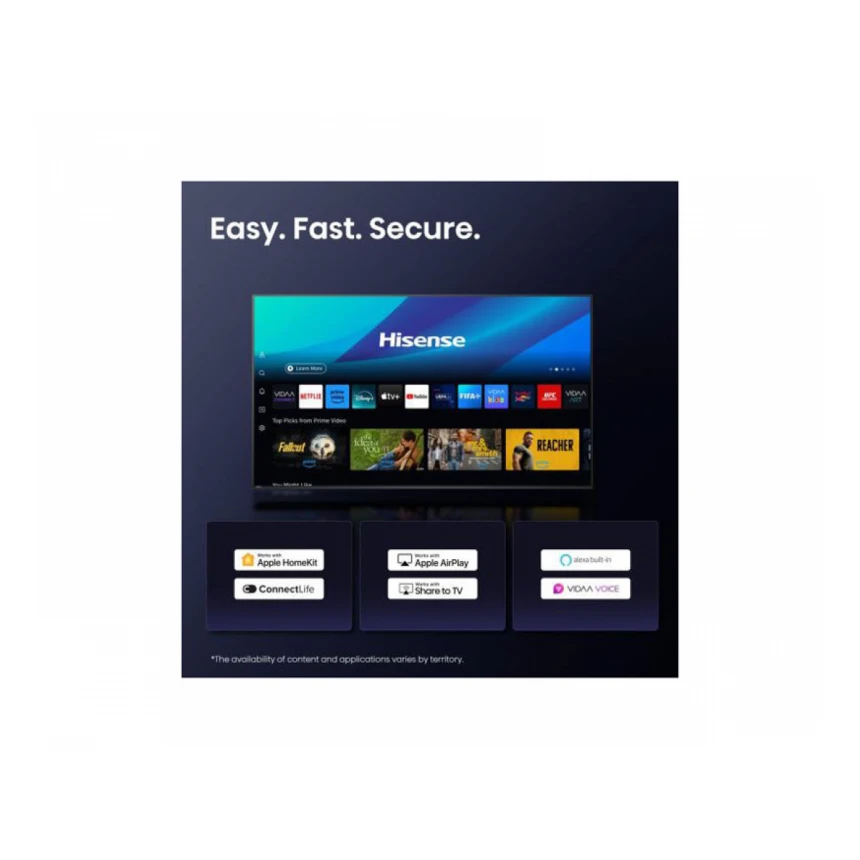 HISENSE 85 inča 85E7Q PRO QLED 4K UHD Smart TV 