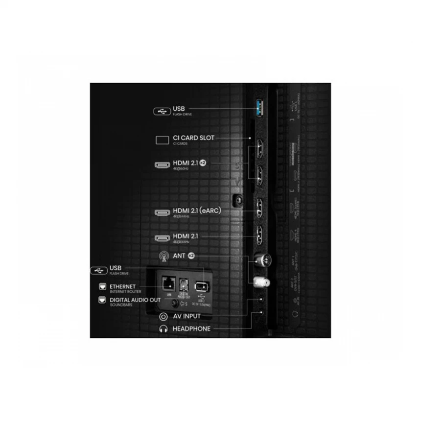 HISENSE 85 inča 85U7Q ULED Mini-LED 4K UHD Smart TV 
