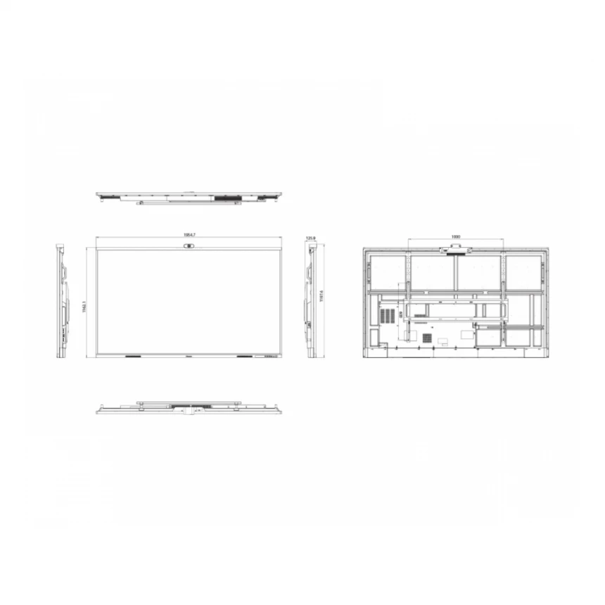 HISENSE 86 inča 86WM6FE 4K UHD LED 400 nita Interactive Display sa kamerom 