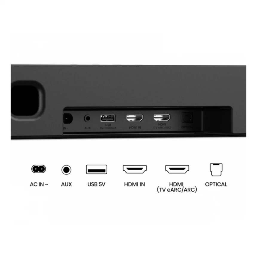 HISENSE AX5140Q Dolby Atmos soundbar sa bežičnim subwooferom crni 