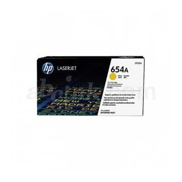 HP Toner 654A Yellow (CF332A)