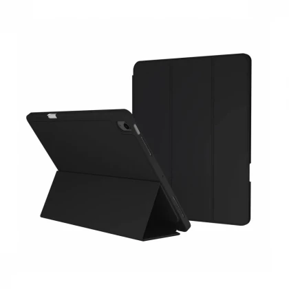 Husa de protectie Next One Rollcase pentru iPad Air 13 M2, cu suport pentru stilou, Negru