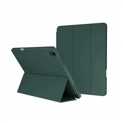 Husa de protectie Next One Rollcase pentru iPad Air 13 M2, cu suport pentru stilou, Verde