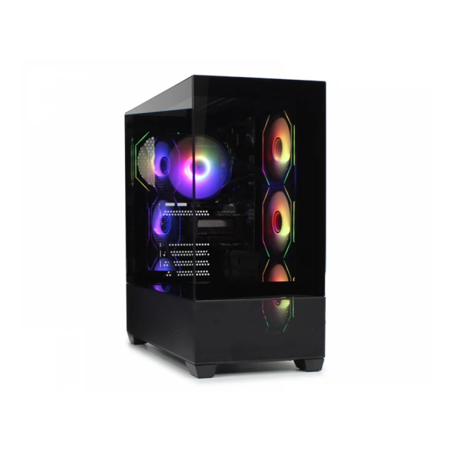IG-MAX Kućište  X218B-4F Black Horizon glass 