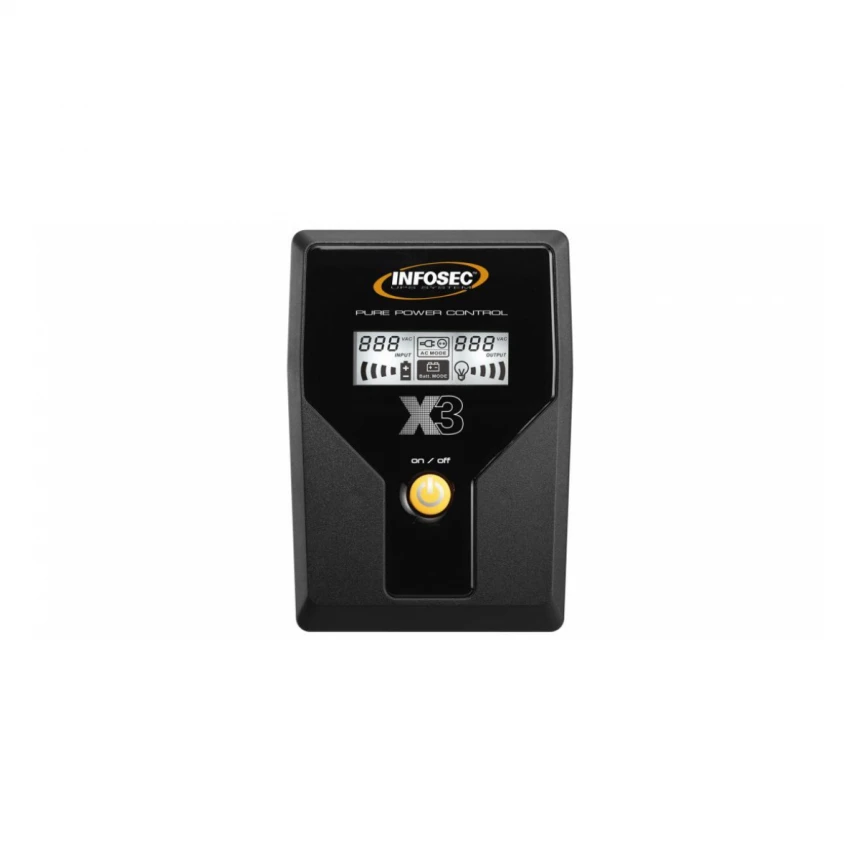 INFOSEC COMMUNICATION X3 EX 1000 LCD USB FR/SCHUKO 
