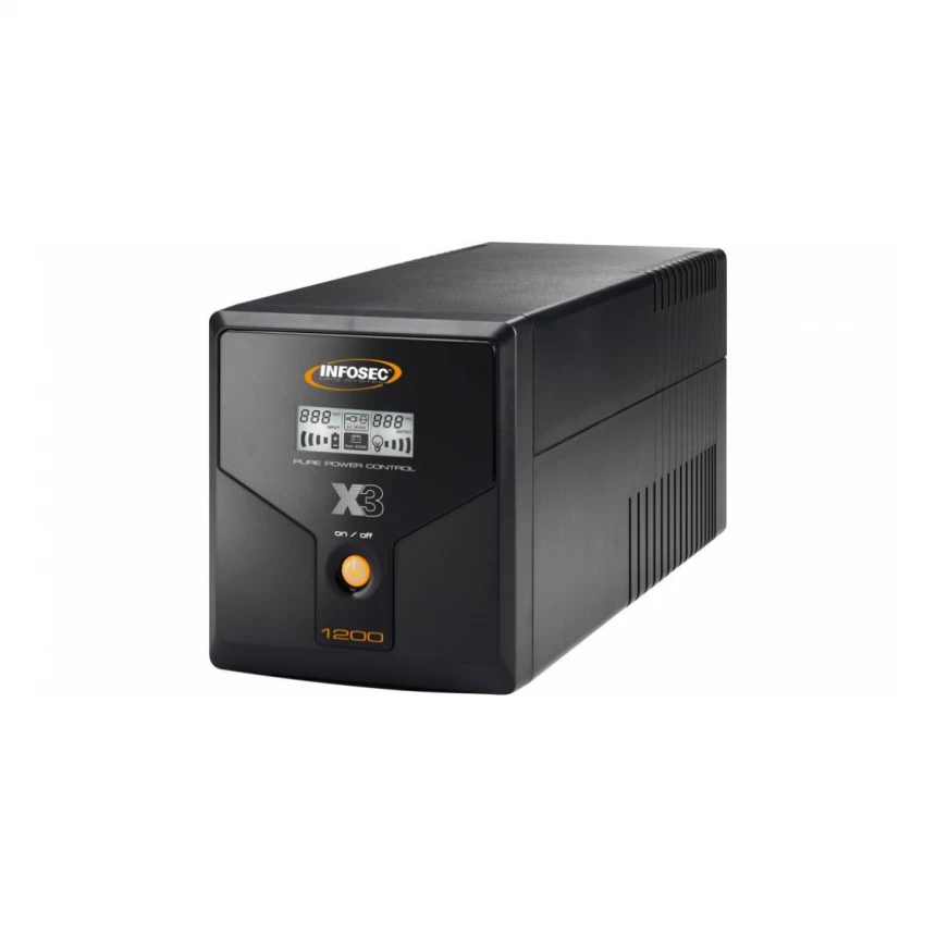 INFOSEC COMMUNICATION X3 EX 1200 LCD USB FR/SCHUKO 