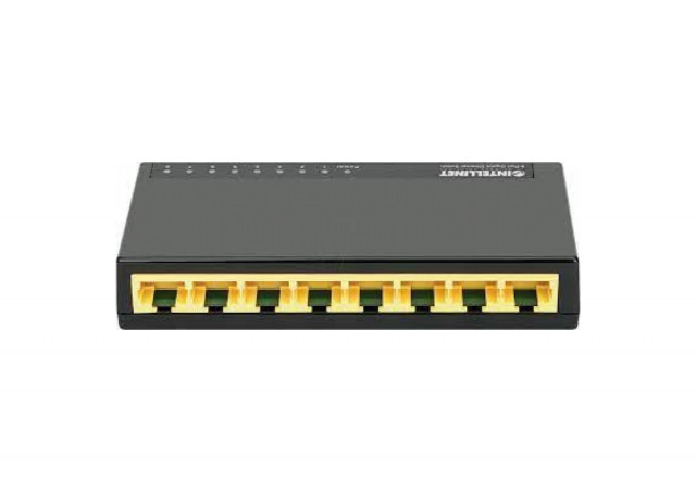 Intellinet 8-Port Gigabitni Switch RJ45, crni