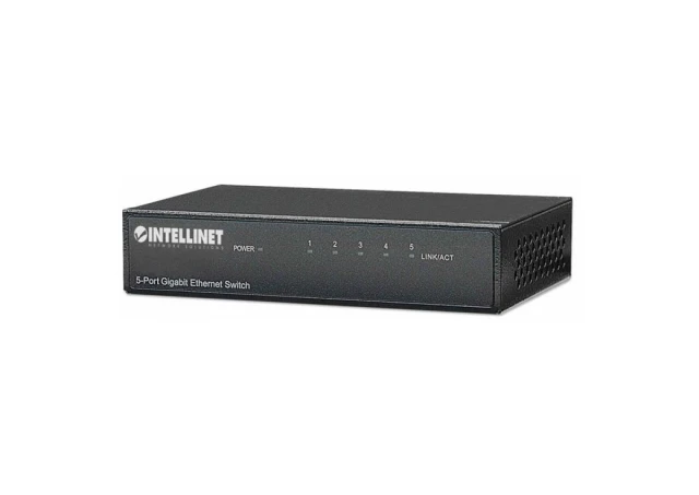 Intellinet Switch 5-Port Neupravljiv Gigabit Ethernet 530378