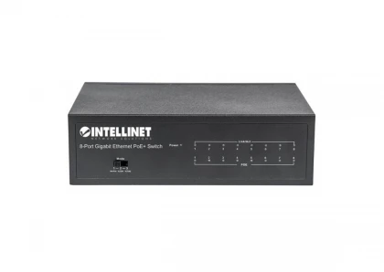 Intellinet Switch 8-Port 60W Gigabit Ethernet PoE