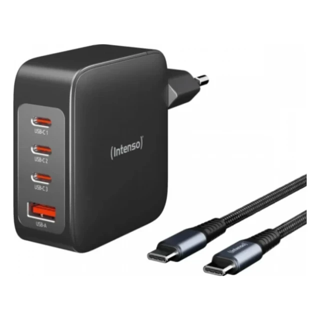 Intenso Adapter 140W + Cable set W140A3C + C520 Black