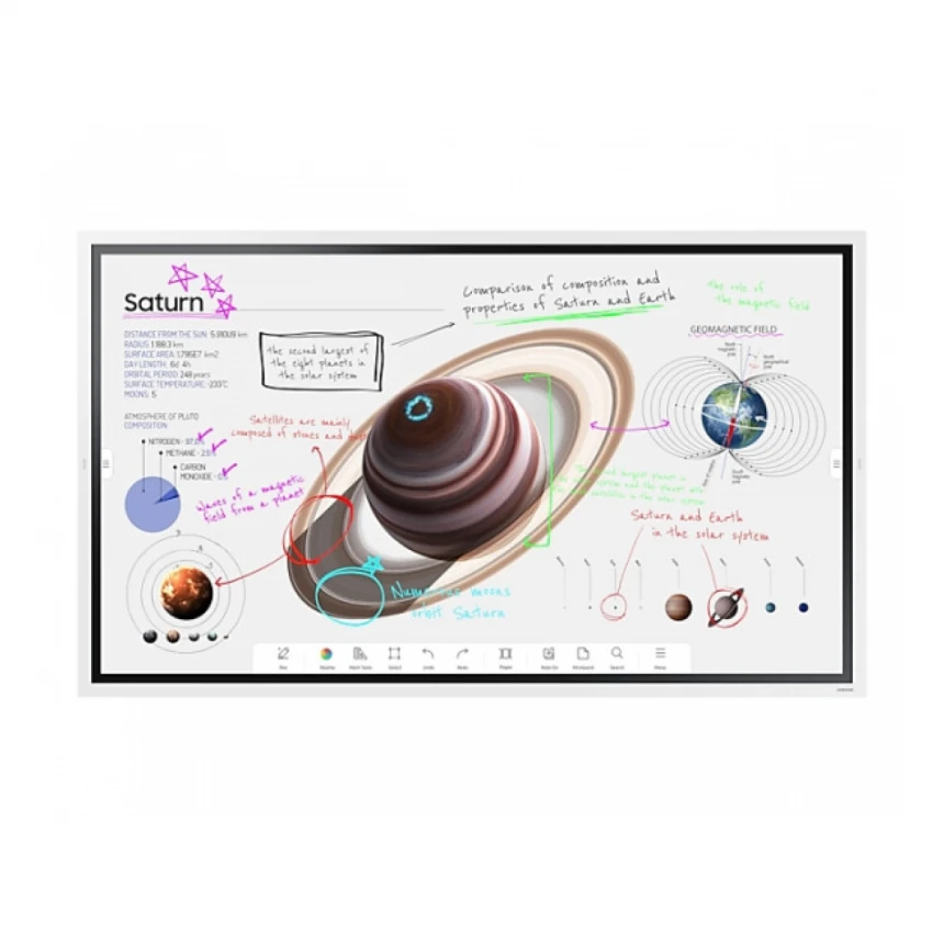 Interaktivni ekran 65" Samsung Flip Pro LH65WMBWBGC VA 4K UHD/Tizen 6.5/60Hz/8ms
