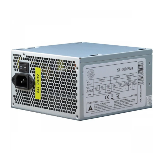 interTech PSU SL-500W(K) ATX Bulk