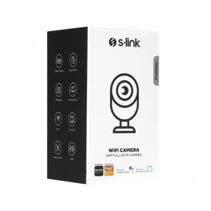 IP kamera S-LINK SL-IND02 3.0MP/PTZ/WiFi/TF/Tuya