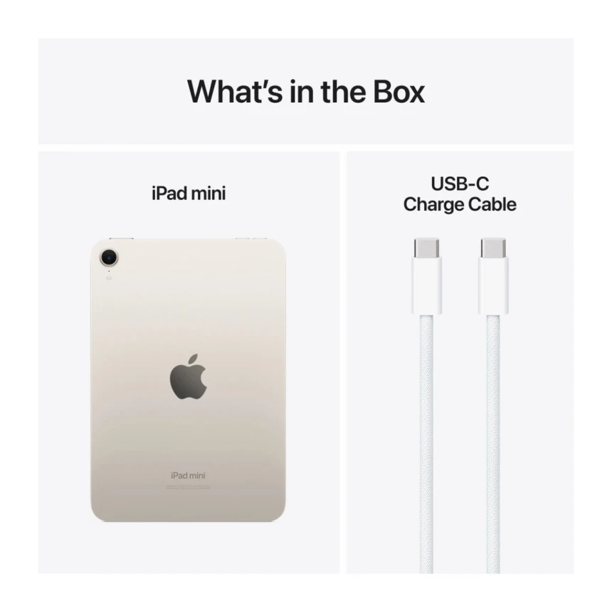 iPad mini Wi-Fi 256GB - Starlight (A17 Pro)