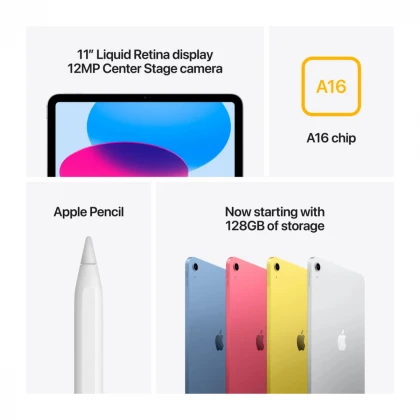 iPad Wi-Fi 256GB - Pink (A16)