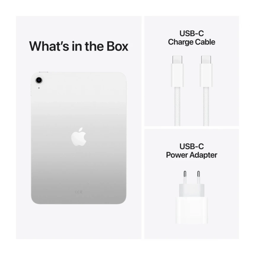 iPad Wi-Fi 512GB - Silver (A16)