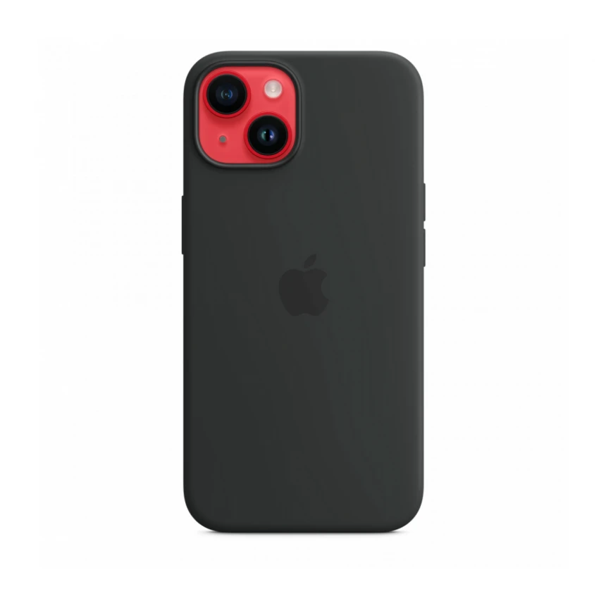 iPhone 14 Silicone Case sa MagSafe-om - Midnight