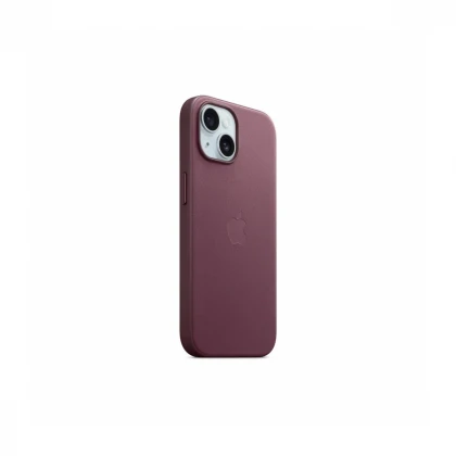 iPhone 15 FineWoven Case sa MagSafe-om - Mulberry