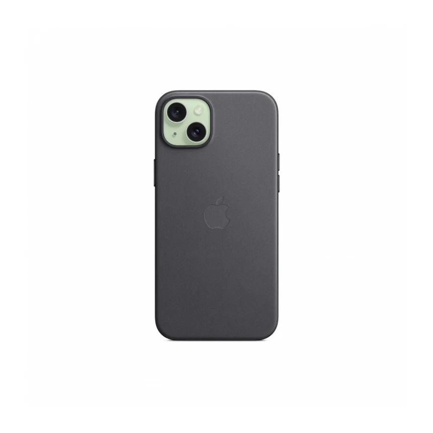 iPhone 15 Plus FineWoven Case sa MagSafe-om - Black