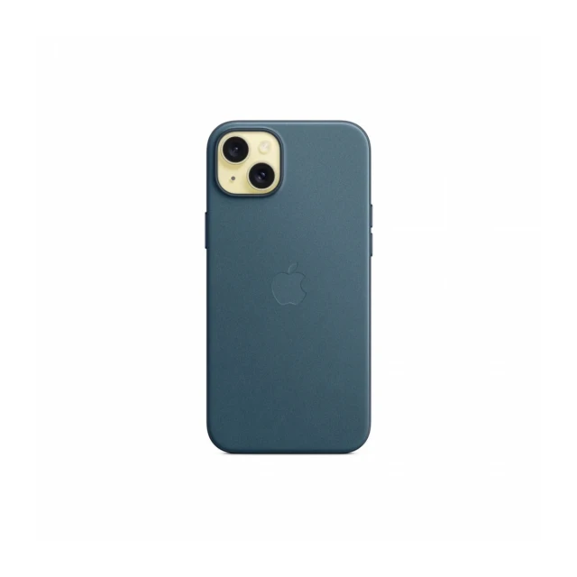iPhone 15 Plus FineWoven Case sa MagSafe-om - Pacific Blue