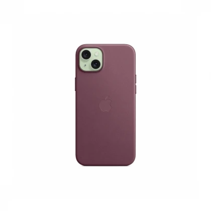 iPhone 15 Plus FineWoven Case sa MagSafe-om - Mulberry