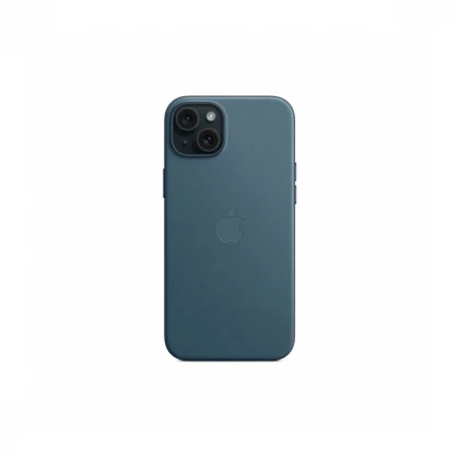 iPhone 15 Plus FineWoven Case sa MagSafe-om - Pacific Blue
