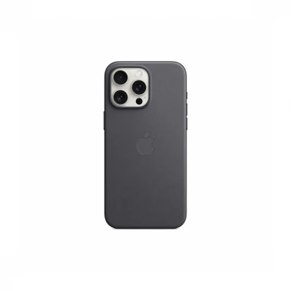 iPhone 15 Pro Max FineWoven Case sa MagSafe-om - Black