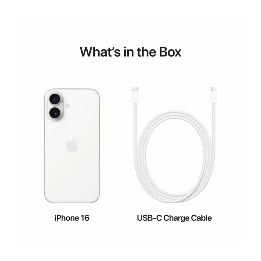 iPhone 16 128GB White
