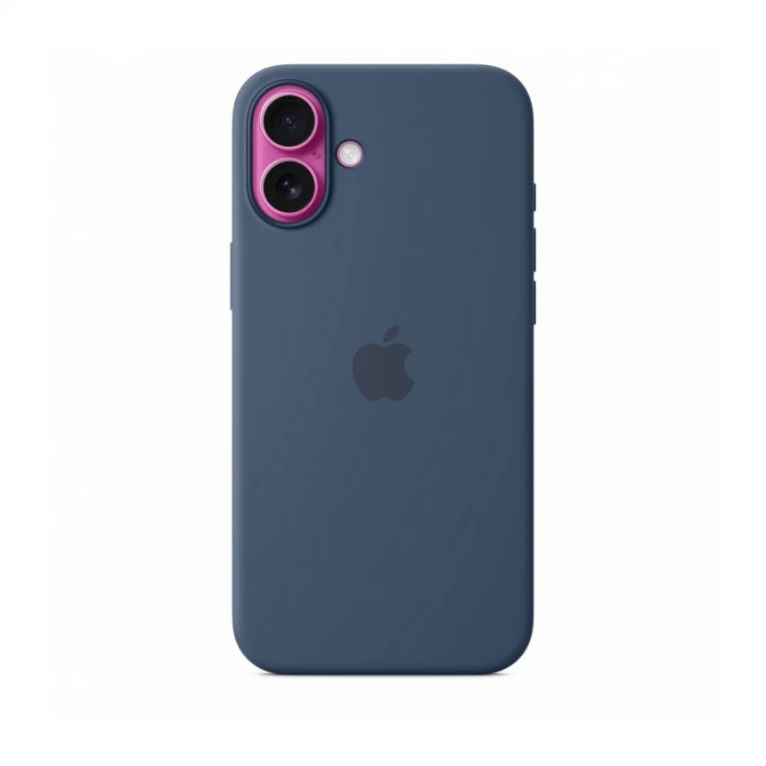 iPhone 16 Plus Silicone Case sa MagSafe-om - Denim