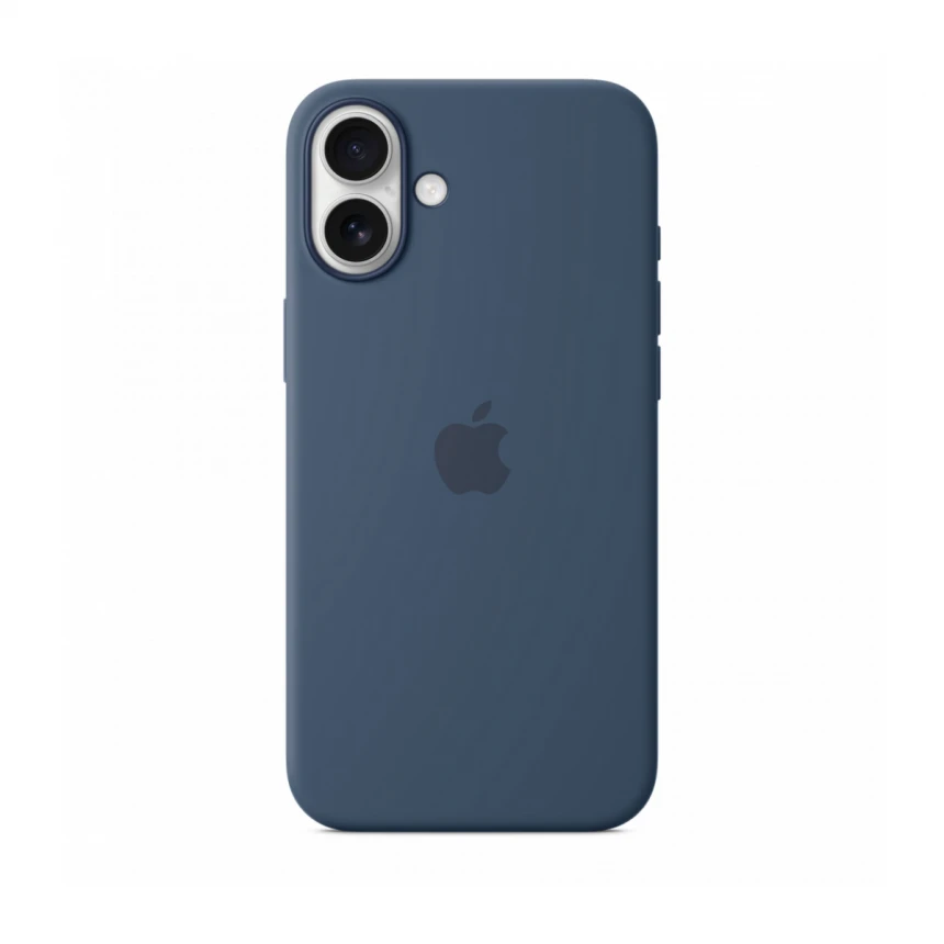 iPhone 16 Plus Silicone Case sa MagSafe-om - Denim