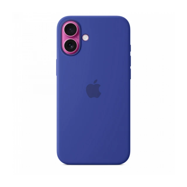 iPhone 16 Plus Silicone Case sa MagSafe-om - Ultramarine