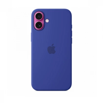 iPhone 16 Plus Silicone Case sa MagSafe-om - Ultramarine