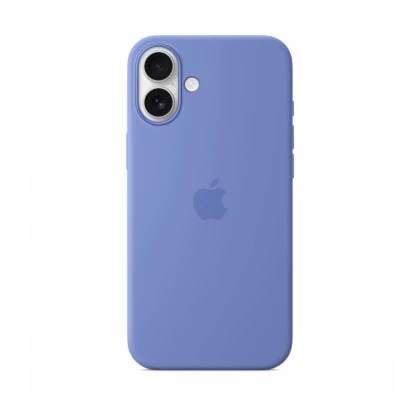 iPhone 16 Plus Silicone Case sa MagSafe-om – Periwinkle