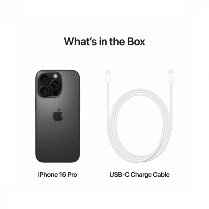 iPhone 16 Pro 1TB Black Titanium
