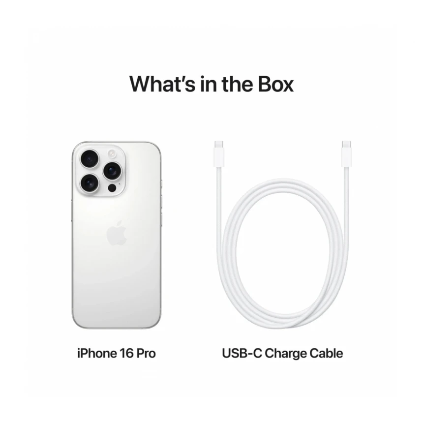 iPhone 16 Pro 512GB White Titanium