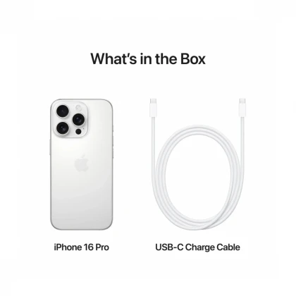 iPhone 16 Pro 512GB White Titanium