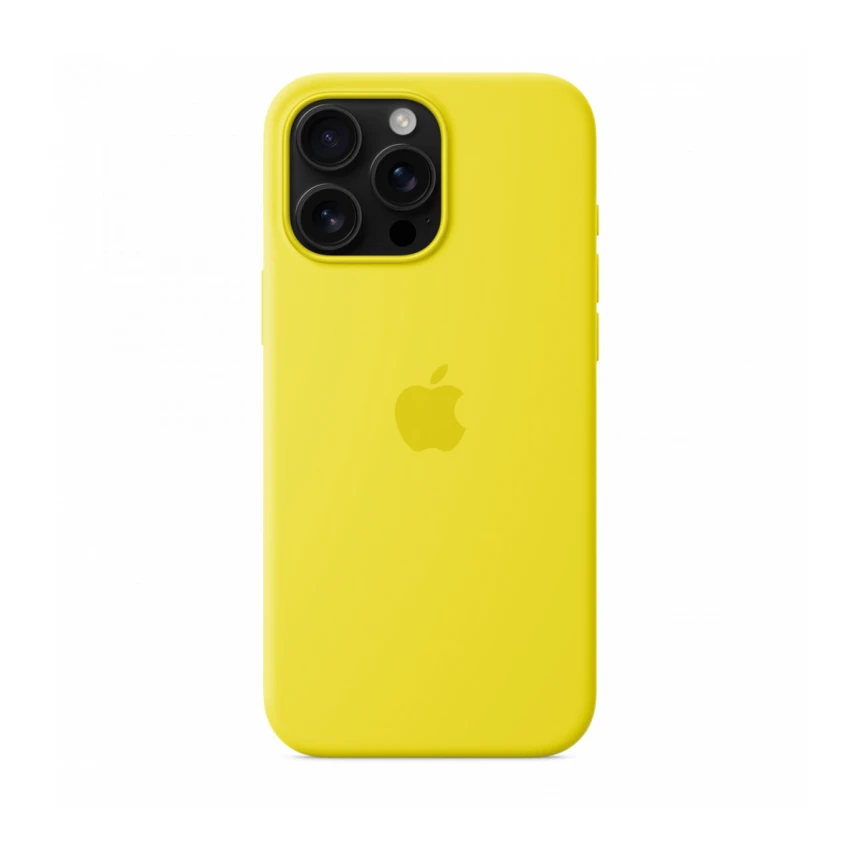 iPhone 16 Pro Max Silicone Case sa MagSafe-om - Star Fruit