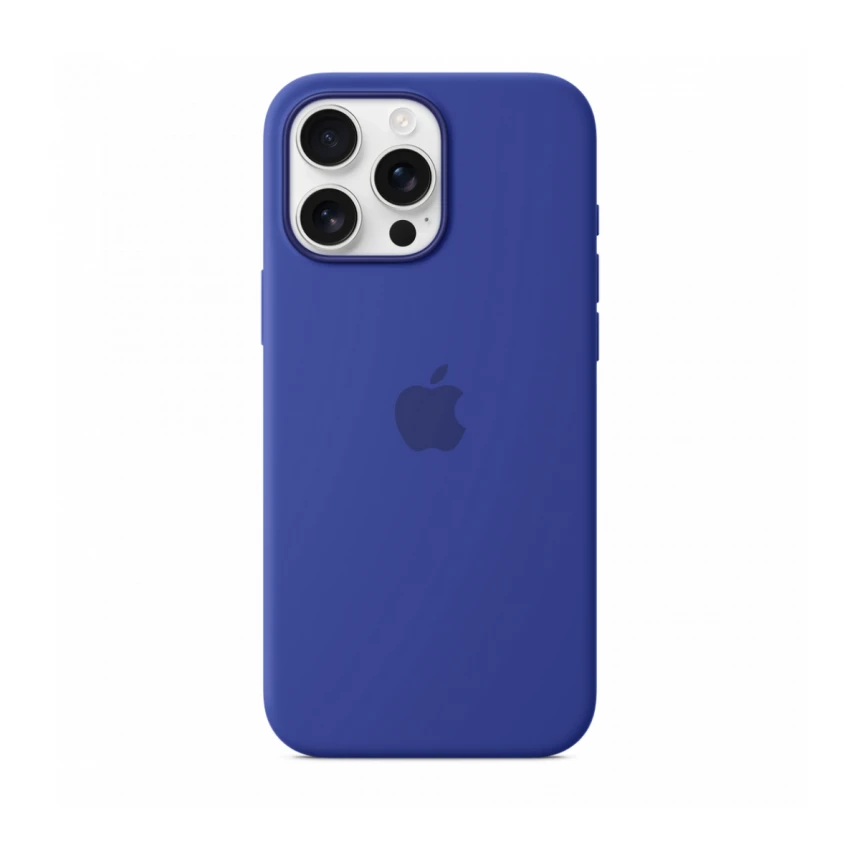 iPhone 16 Pro Max Silicone Case sa MagSafe-om - Ultramarine