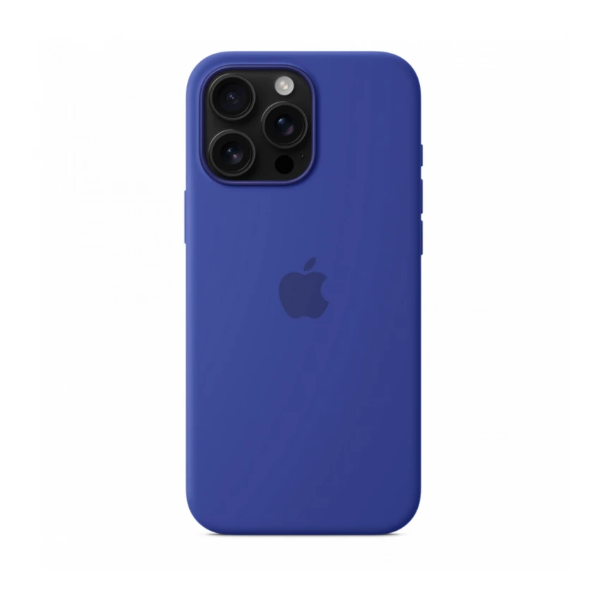 iPhone 16 Pro Max Silicone Case sa MagSafe-om - Ultramarine