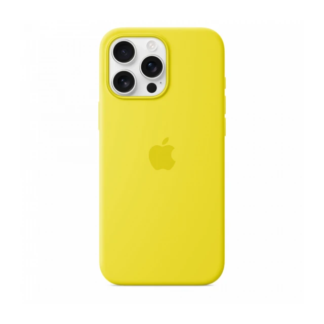iPhone 16 Pro Max Silicone Case sa MagSafe-om - Star Fruit
