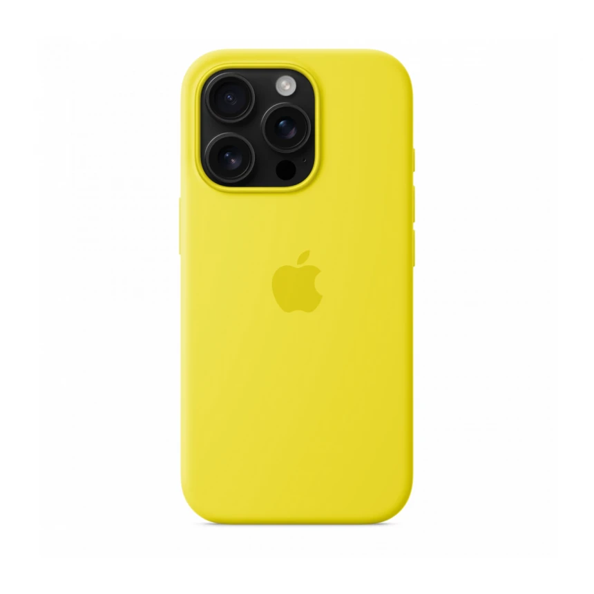 iPhone 16 Pro Silicone Case sa MagSafe-om - Star Fruit