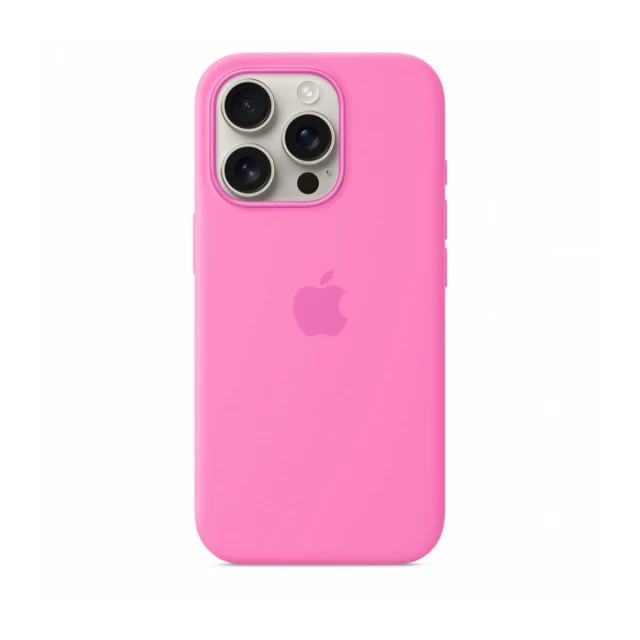 iPhone 16 Pro Silicone Case sa MagSafe-om - Peony