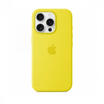 iPhone 16 Pro Silicone Case sa MagSafe-om - Star Fruit