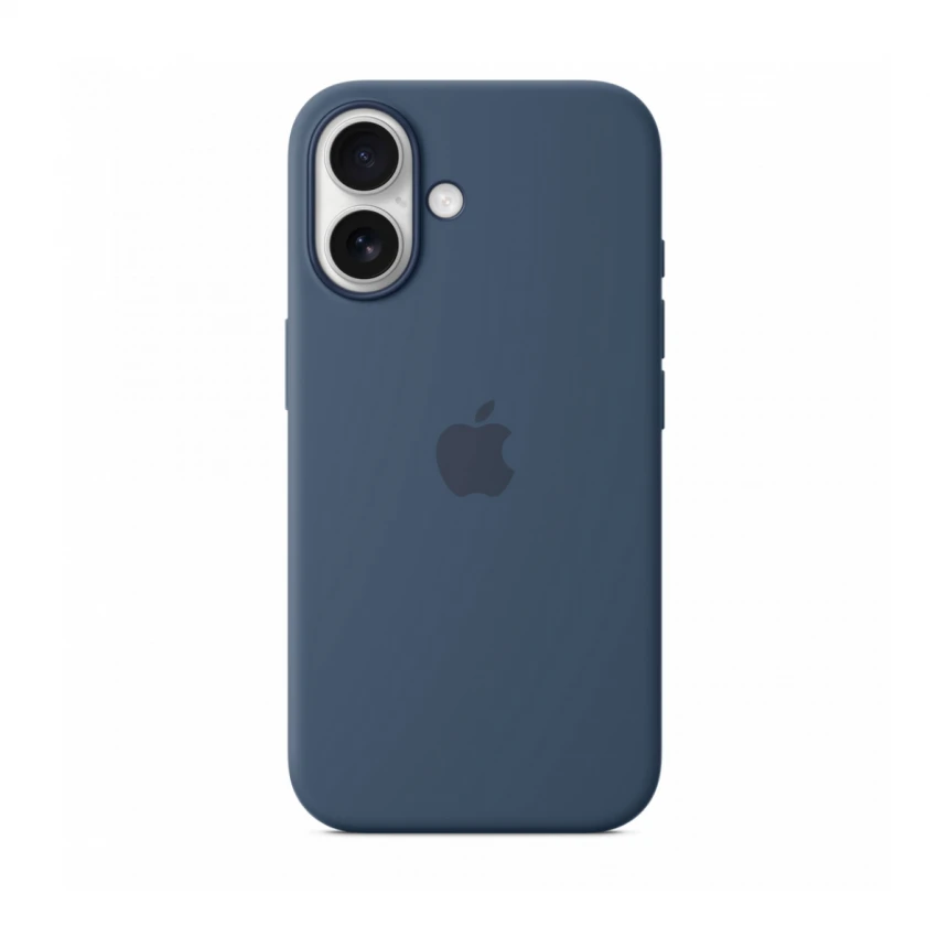 iPhone 16 Silicone Case sa MagSafe-om - Denim