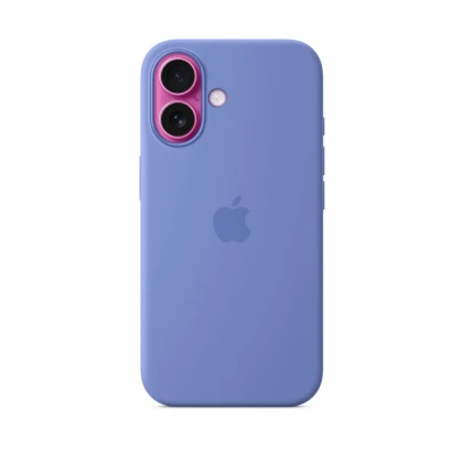 iPhone 16 Silicone Case sa MagSafe-om – Periwinkle
