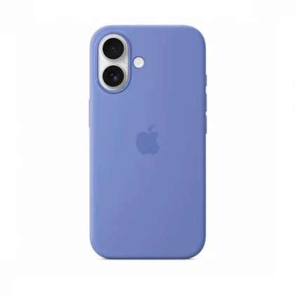 iPhone 16 Silicone Case sa MagSafe-om – Periwinkle