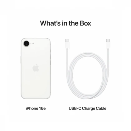 iPhone 16e 128GB White