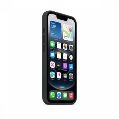 iPhone 16e Silicone Case – Black