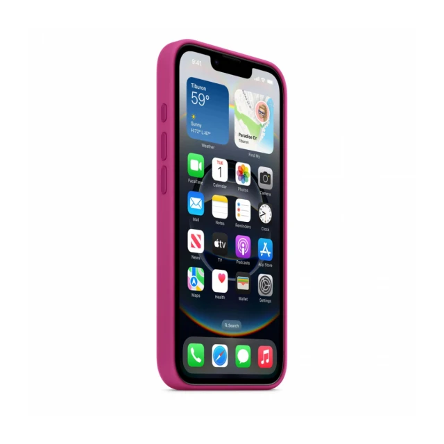 iPhone 16e Silicone Case – Fuchsia